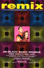 REMIX 1992/8 #16 UK BLACK BASIC GROOVEץߥʥȥС