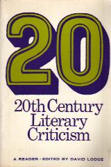 20th Century Literary CriticismA ReaderˡDAVID LODGE:ԡLONGMAN